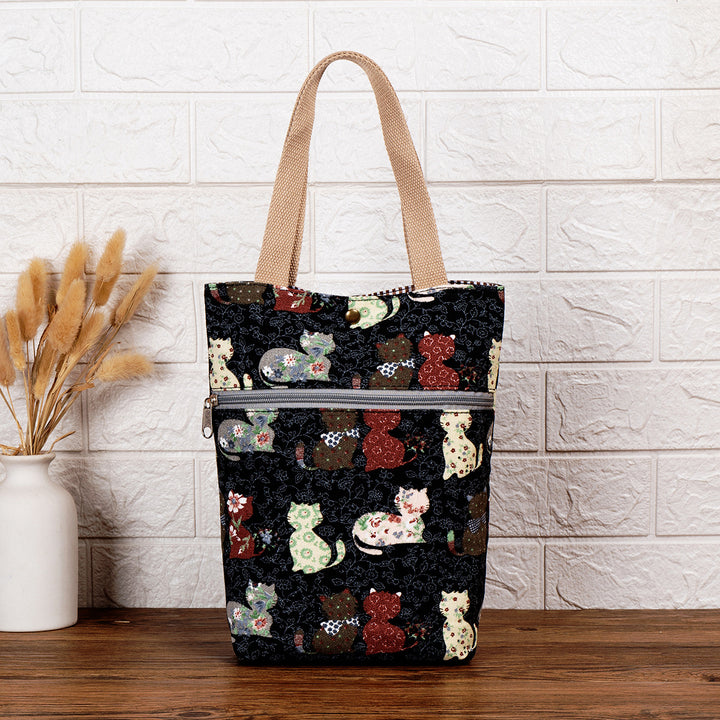 Cat Print Insulated Lunch Bag Kalsten