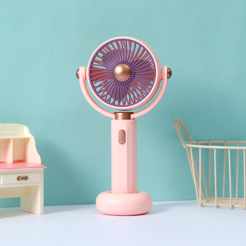 Women Portable Hand Fan with Adjustable Wind Strength Kalsten