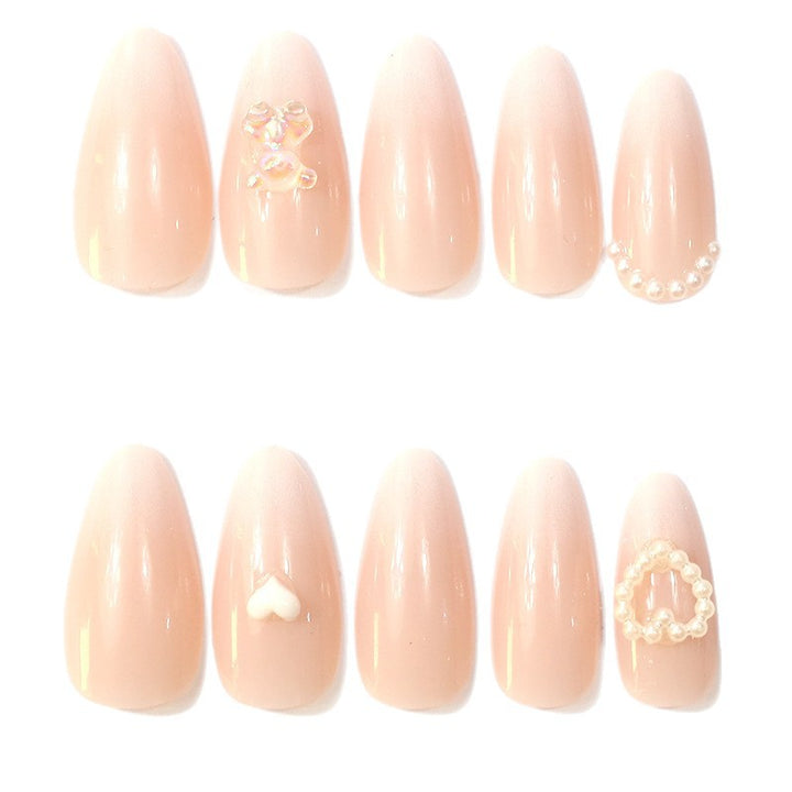 Artistic Decorative Stiletto Nail Extensions Kalsten