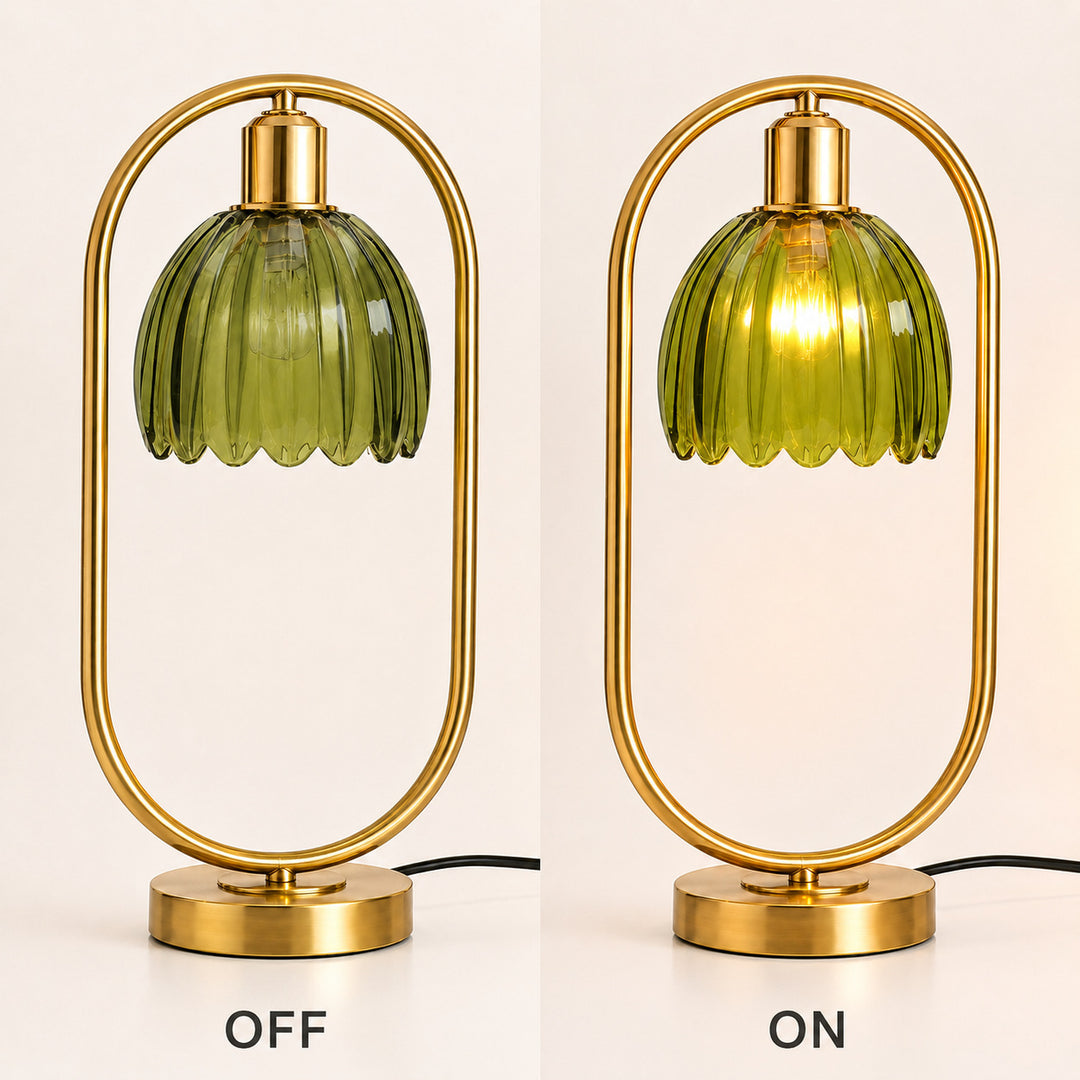 Modern Crystal Globe Table Lamp