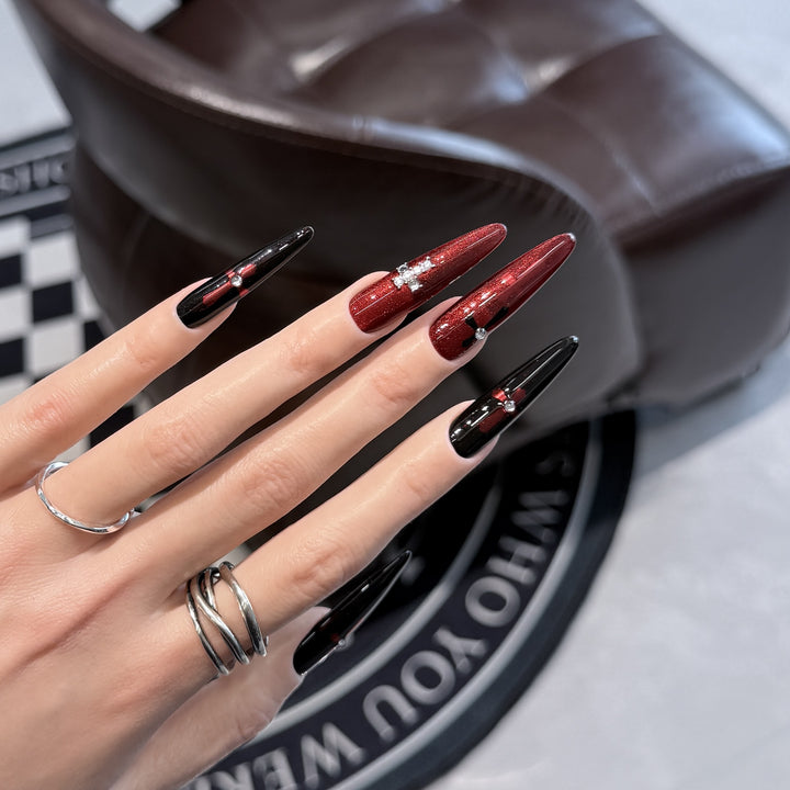 Glamorous Stiletto Press-On Nail Set Kalsten
