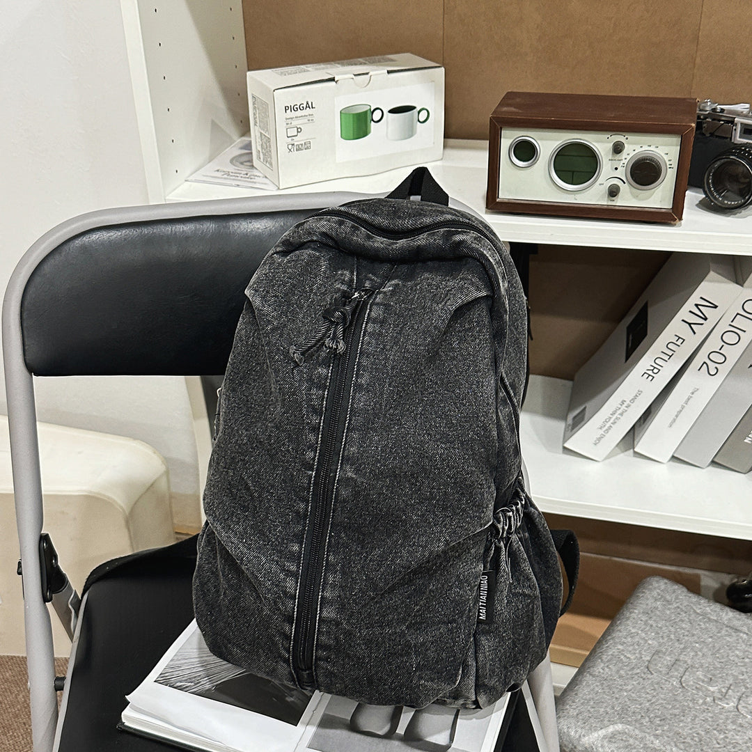 Casual Denim Travel Backpack Kalsten