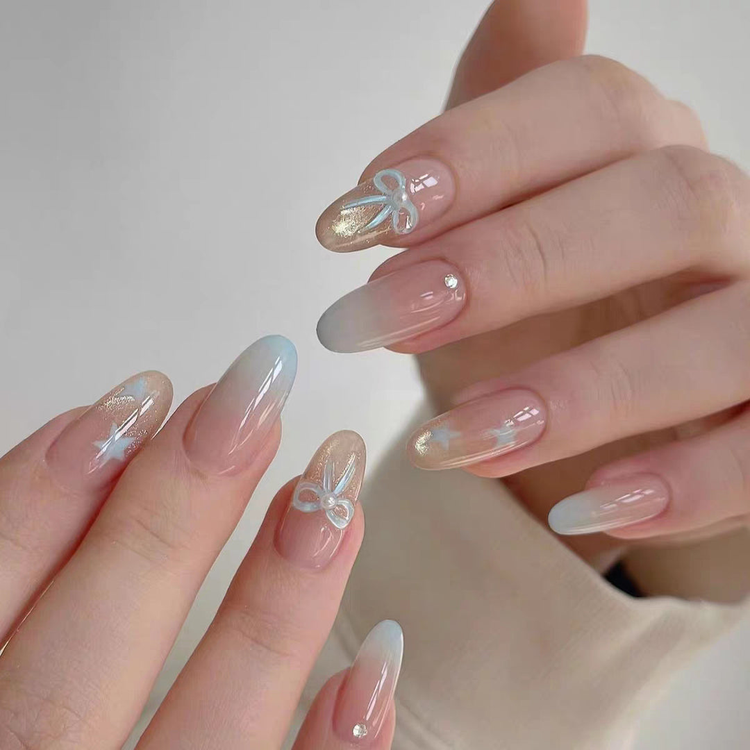 Floral Art Press-On Nails Kalsten