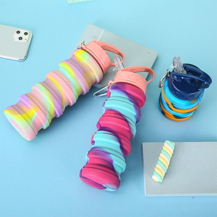 Women Flexible Foldable Drinking Bottle Kalsten