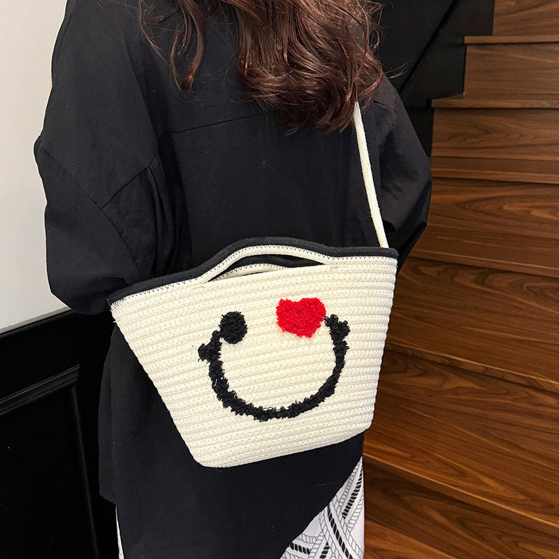Artistic Woven Tote Bag