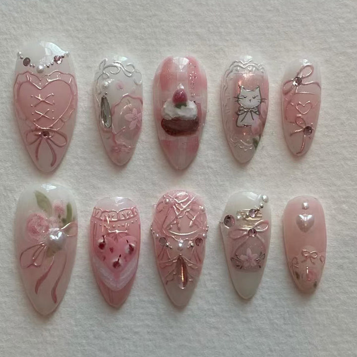 Thematic Artisan Press-On Nail Set Kalsten