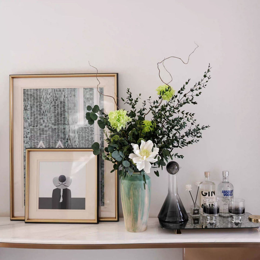Elegant Indoor Flower Arrangement for Modern Interiors
