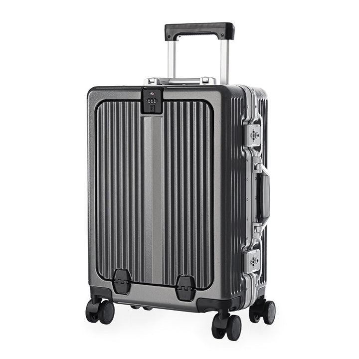 Sleek Hard-Shell Rolling Suitcase