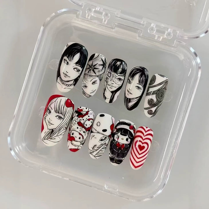 Unique Artistic Character Nail Set Kalsten