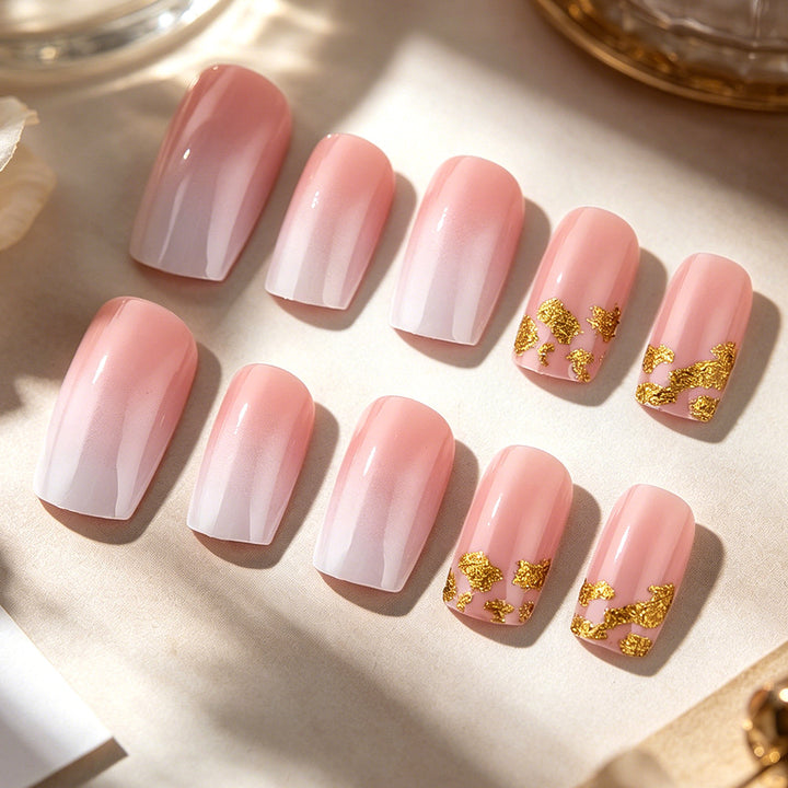 Stylish Fade Ombre Press-On Nail Set Kalsten