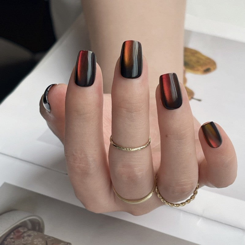 Artistic Ombre Press-On Nail Art Kalsten