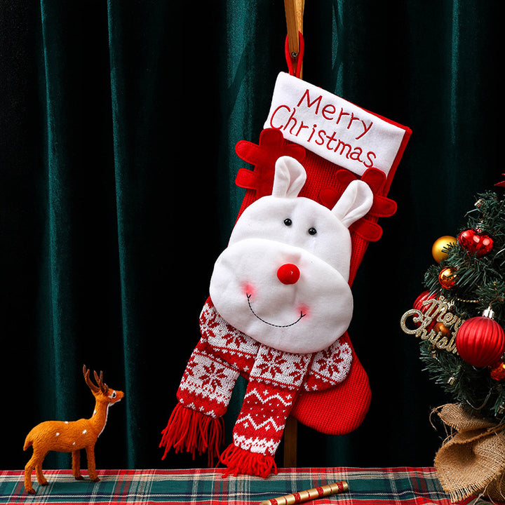 Christmas stocking with snowman motif Kalsten