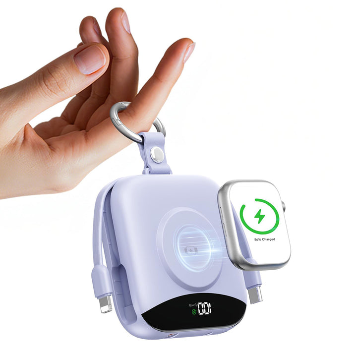 Portable Wireless Charger with Integrated Power Bank Kalsten