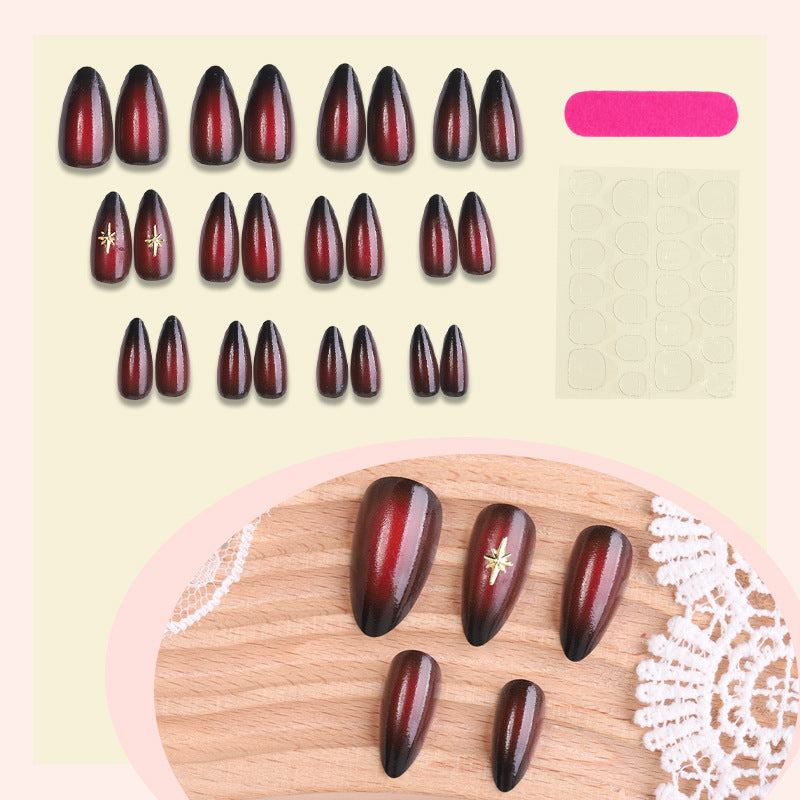 Glossy Gradient Press-On Nail Set Kalsten