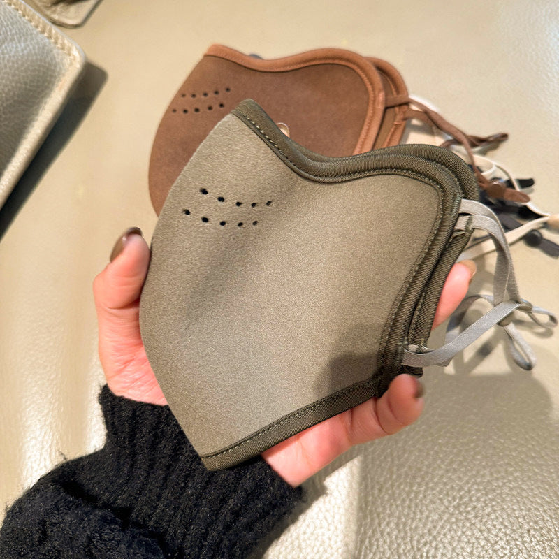 Thermal Neoprene Contour Face Mask with Breathable Micro-Vent and Adjustable Ear Straps Kalsten