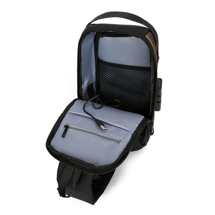 Crossbody Sling Bag with Multi-Functional Compartments Kalsten