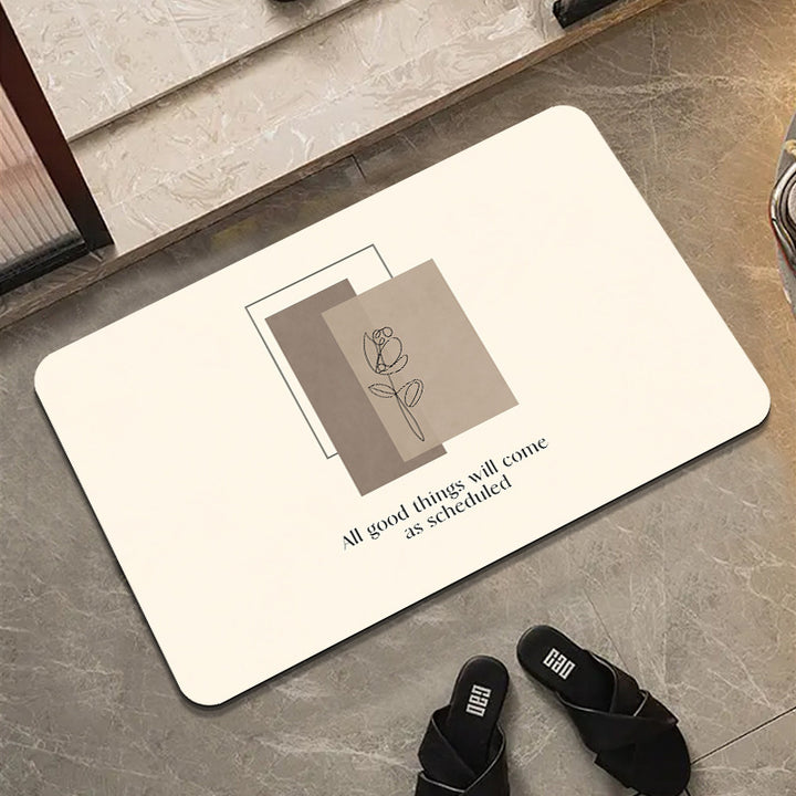 Inspirational Phrase Door Mat Kalsten