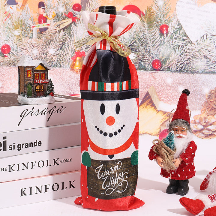Christmas wine bottle cover Kalsten