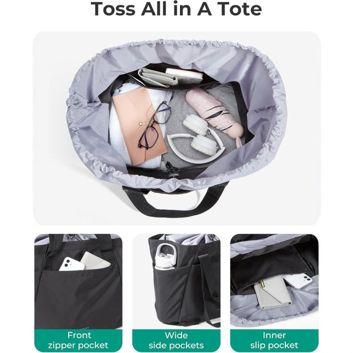 Multifunctional tote bag with practical compartment design Kalsten