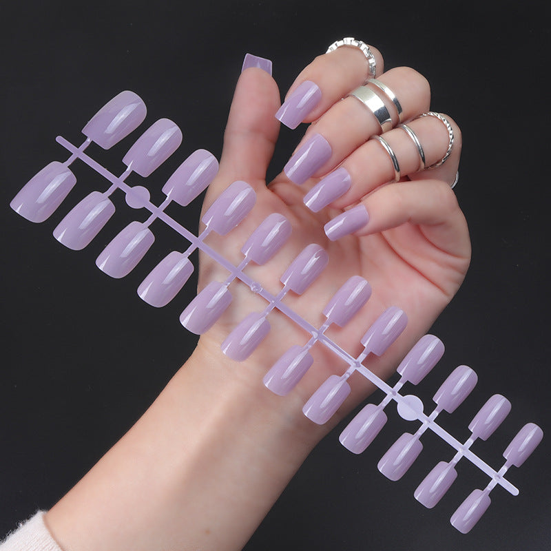 Natural Glossy Press-On Nail Tips Kalsten