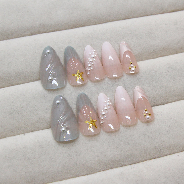 Artistic Gel Press-On Nail Tips Kalsten
