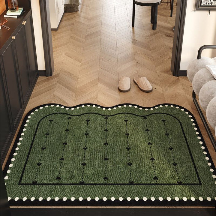 Decorative Herringbone Entrance Mat