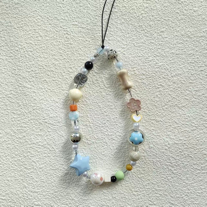 Decorative Beaded Phone Lanyard Kalsten 1790134864