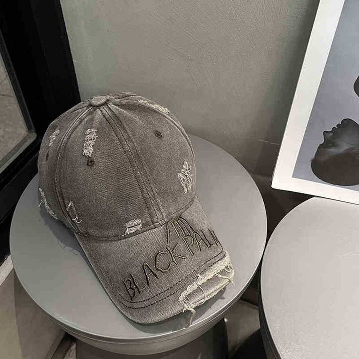 Women's Distressed Denim Baseball Cap Kalsten 1784188369