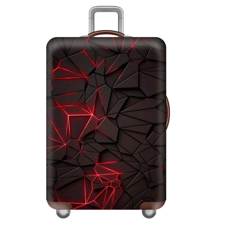 Men's hard-shell suitcase with unique skull design Kalsten
