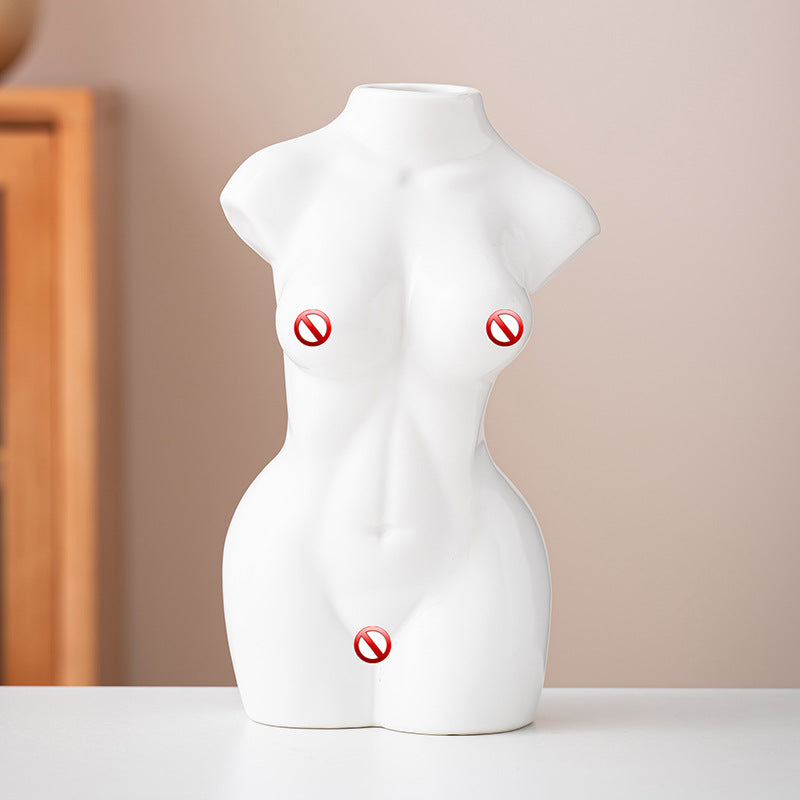Artistic Body-Shaped Decorative Vase
