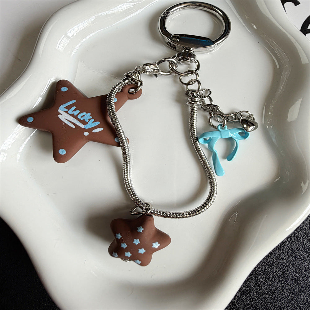 Decorative Heart-Shaped Keychain Kit Kalsten