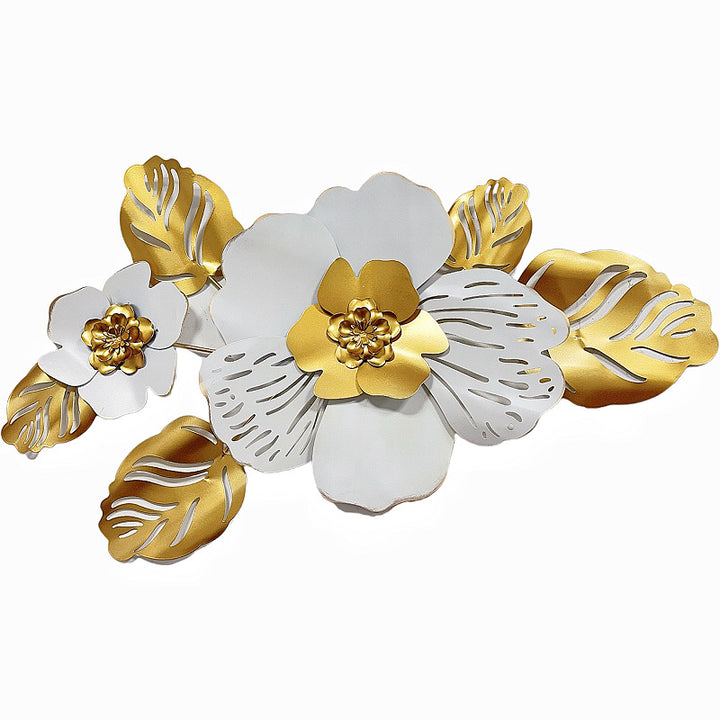 Floral Metal Wall Art Sculpture Kalsten