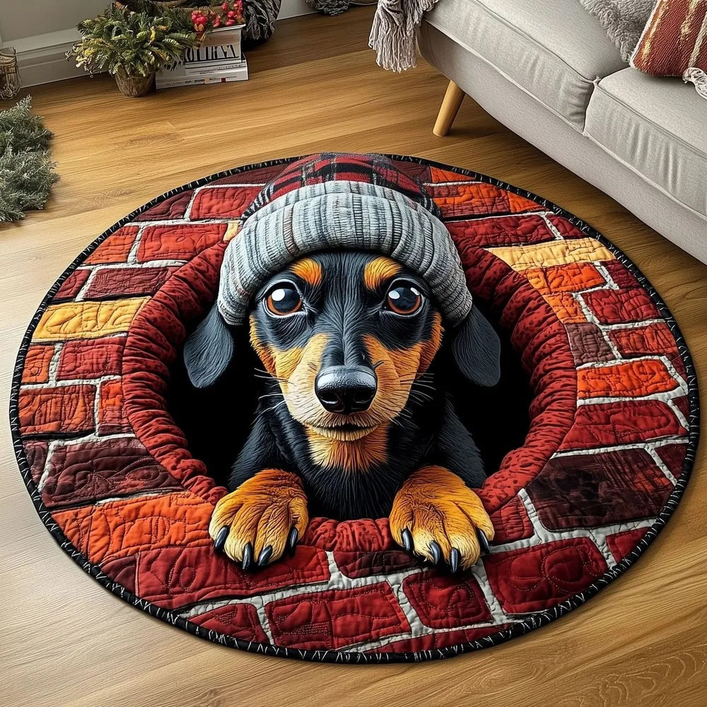 Artistic African Silhouette Area Rug