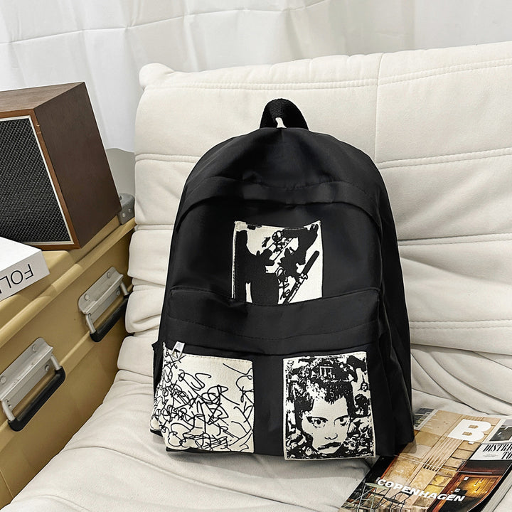 Graphic Print Backpack Kalsten
