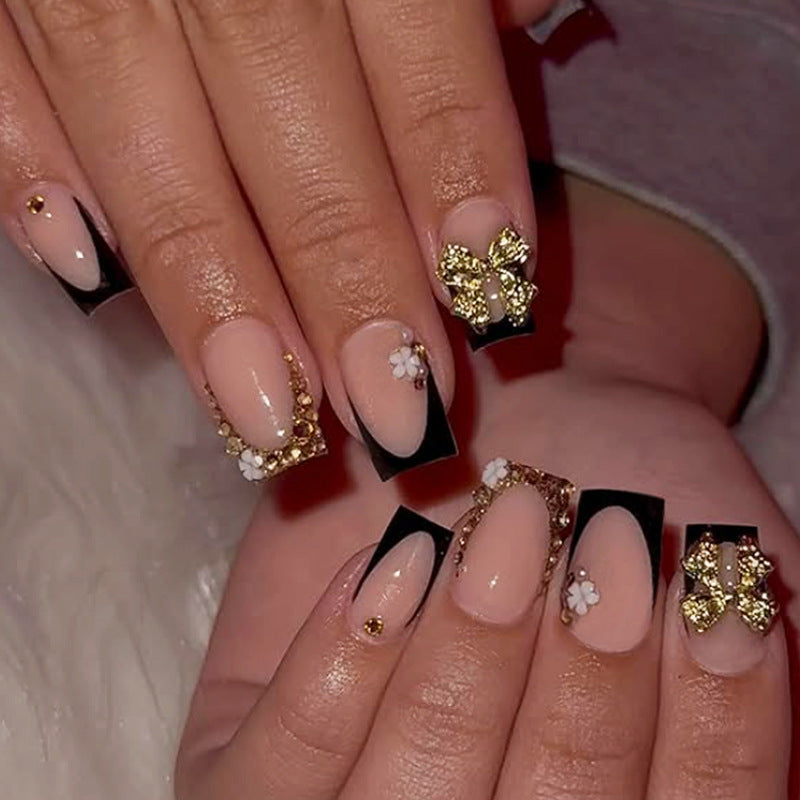 Artificial nail decorations with glamorous design Kalsten