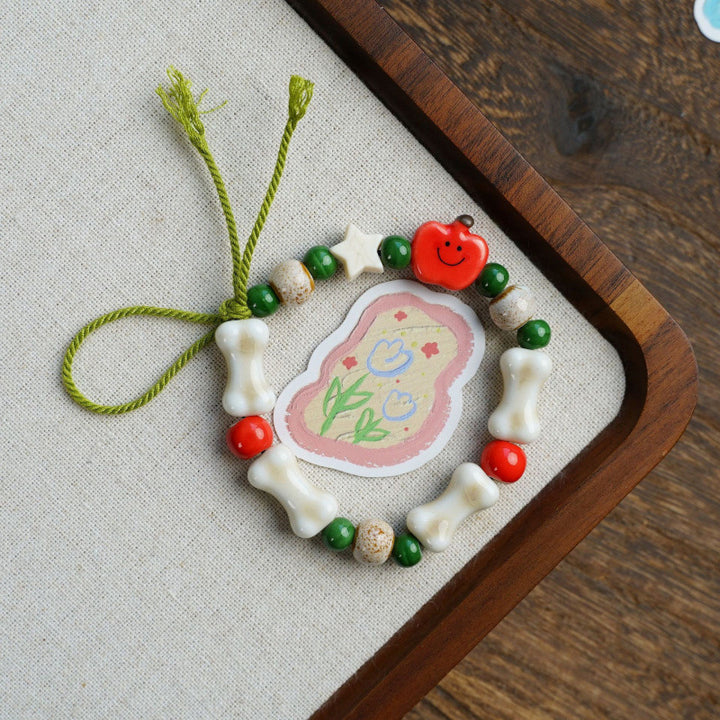 Heart-Shaped Beaded Bracelet Kalsten