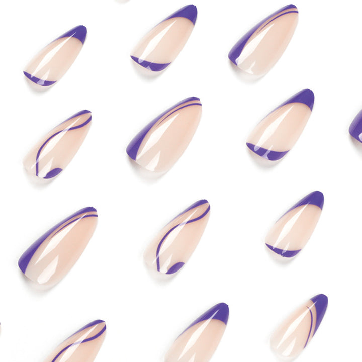 Artificial gel nails with elegant design Kalsten