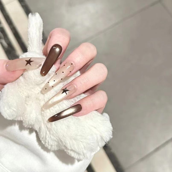 Stiletto Press-On Nail Extensions Kalsten