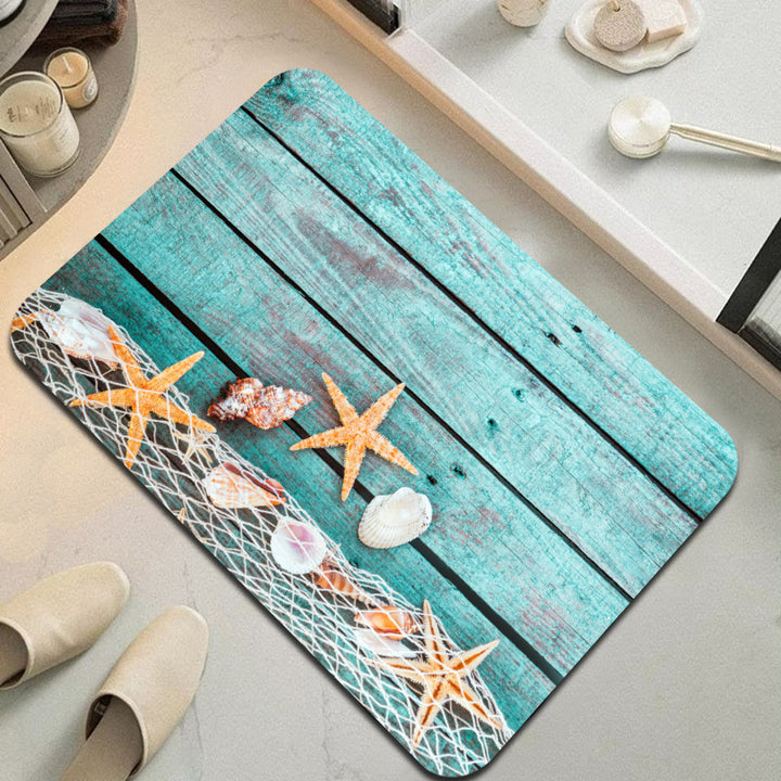Coastal-Themed Decorative Mat