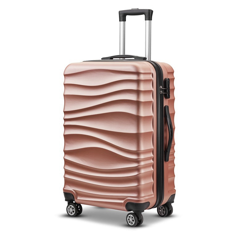 Unisex Stylish Textured Hard Shell Suitcase Kalsten