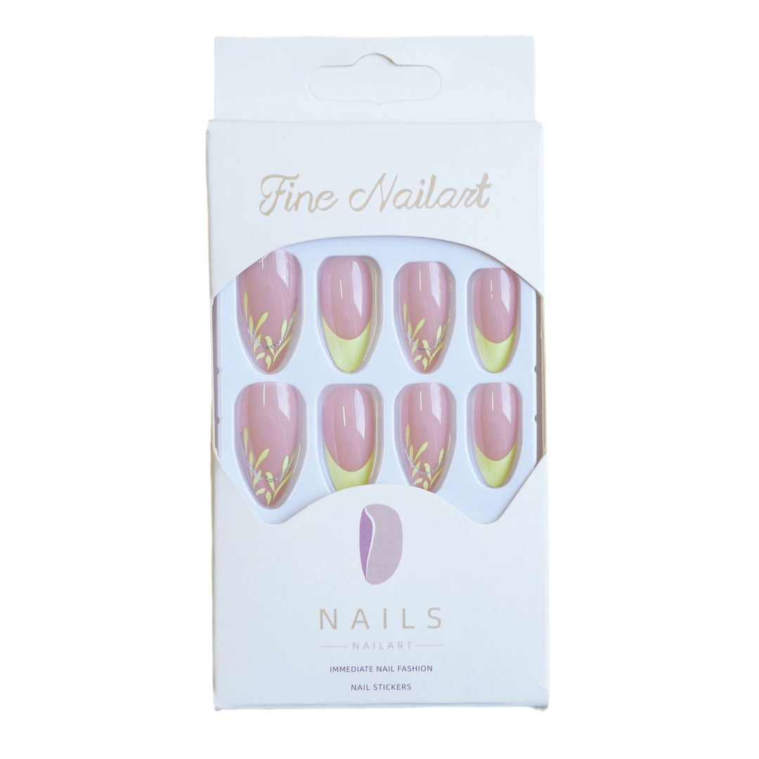 Stylish Artistic Press-On Nail Set Kalsten