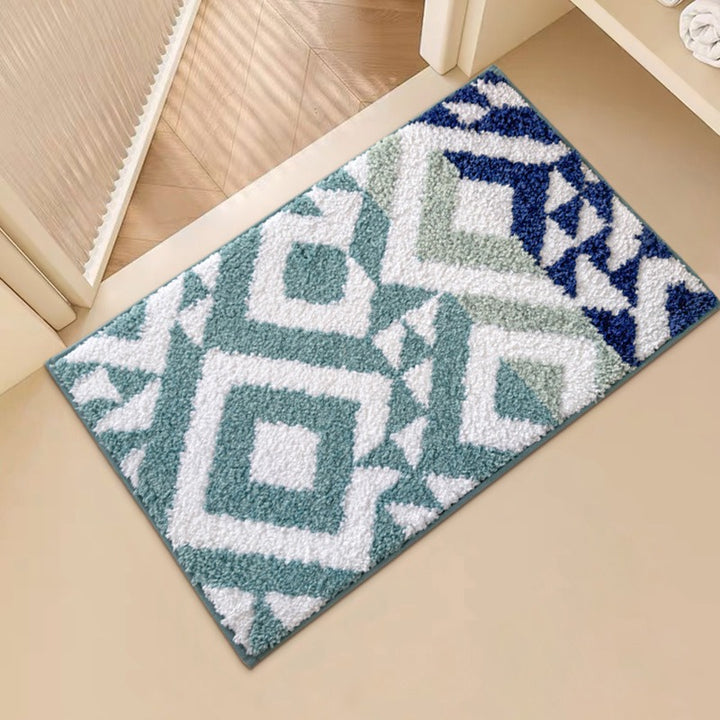 Whale-Themed Cozy Bath Mat Kalsten