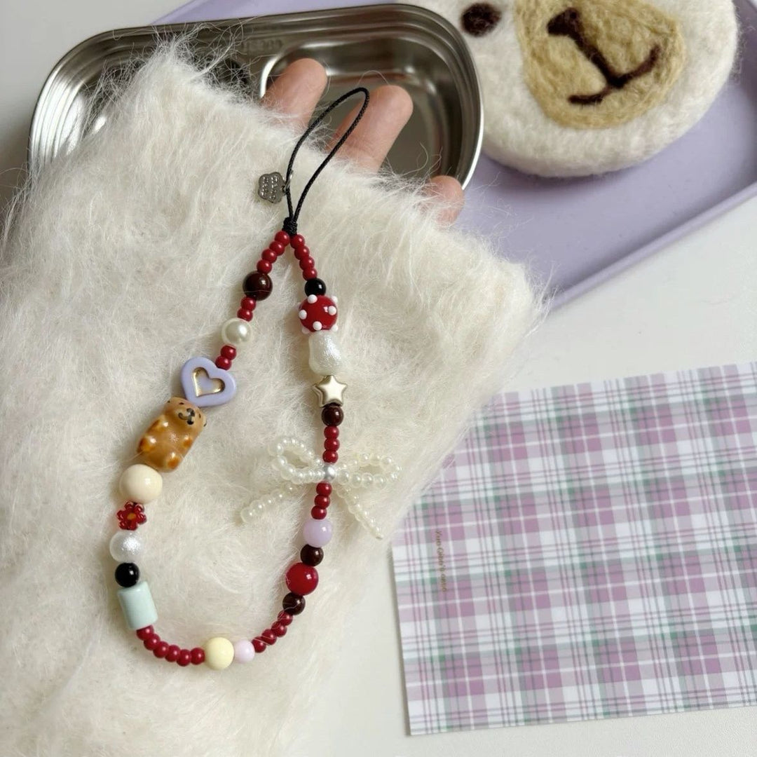 Decorative Beaded Phone Strap Kalsten 1790135533