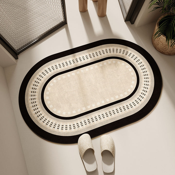 Stylish Cloud-Shaped Bath Mat
