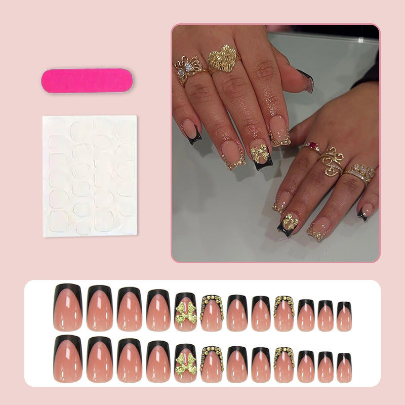 Artificial Nail Art Set with Glamorous Decorations Kalsten