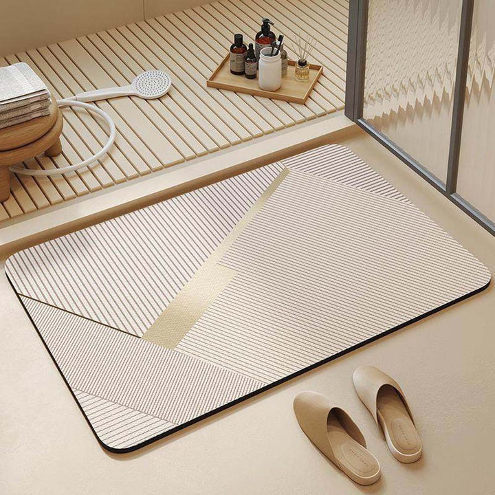 Decorative Oval Bath Mat