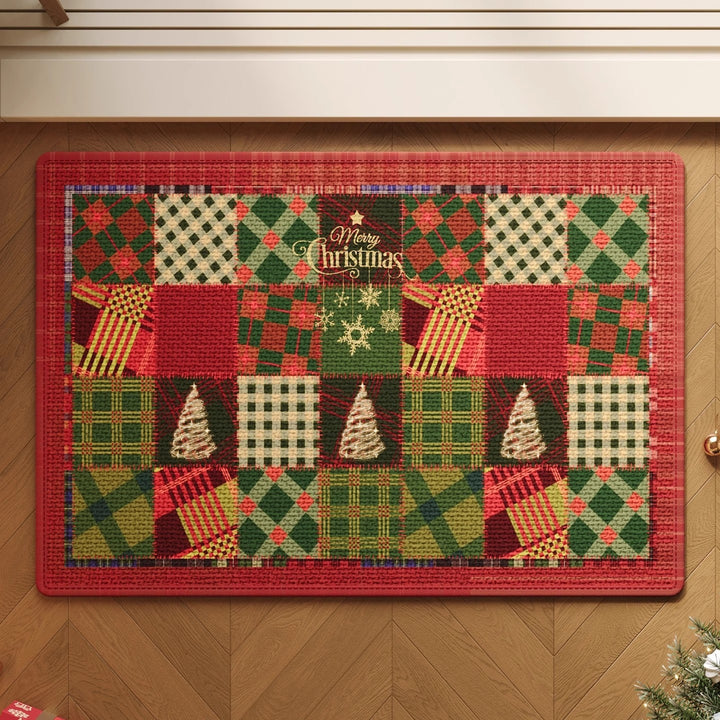 Festive Gingerbread Holiday Doormat Kalsten