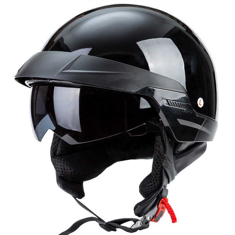 Urban Style Motorcycle Half-Helmet with Visor Kalsten