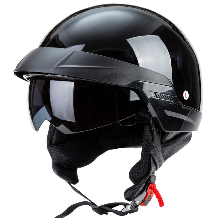 Urban Style Motorcycle Half-Helmet with Visor Kalsten