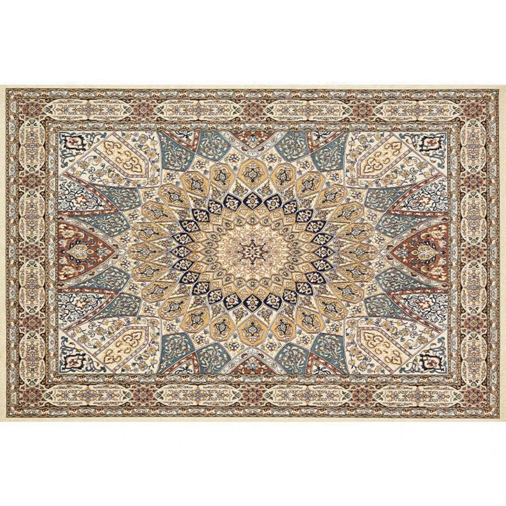 Vintage-Inspired Oriental Area Rug
